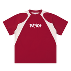 Contrast Panel Cotton T-Shirt